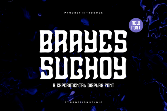 Brayes Sughoy: A Bold Display Font for Handmade Product Branding