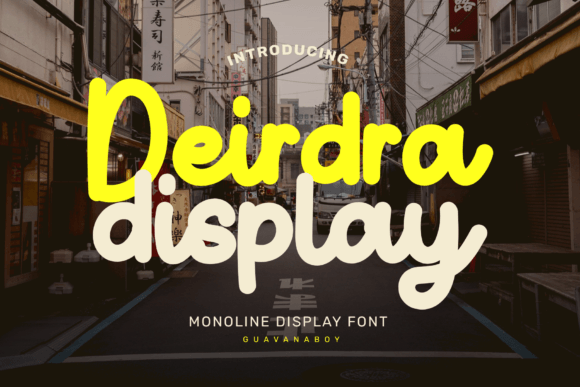 Deirdra Font: A Handmade Seller's Secret for Elegant Product Labels