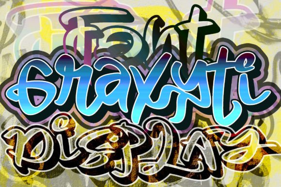 Graxyti: An Elegant Graffiti Display Font for Editorial Design