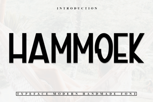 Hammoek: A Festive Display Typeface for Holiday Editorial Design