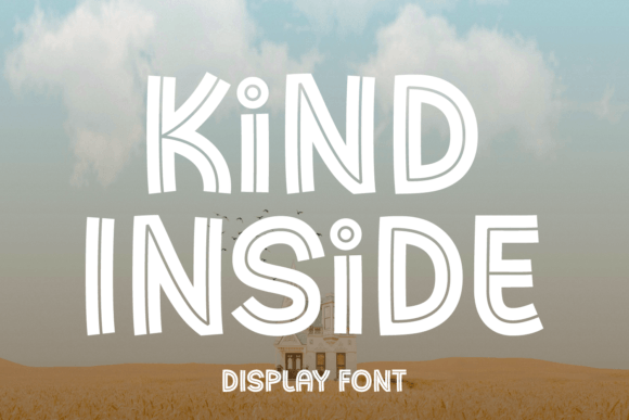 Kind Inside: A Minimalist Display Font for Clean Web Design