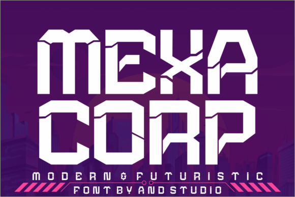 Mexacorp: A Display Font for Modern Editorial Design