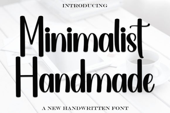 Minimalist Handmade – A Refined Display Font
