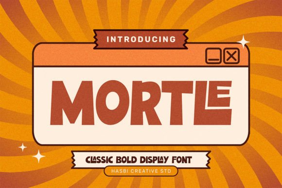Mortle: A Playful Display Font for Thoughtful Editorial Design