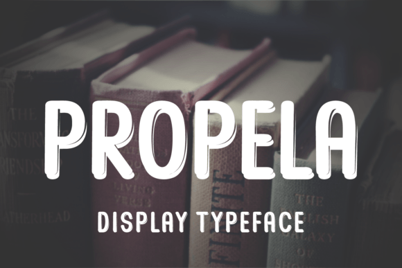 Propela: A Bold Display Typeface for Web Designers