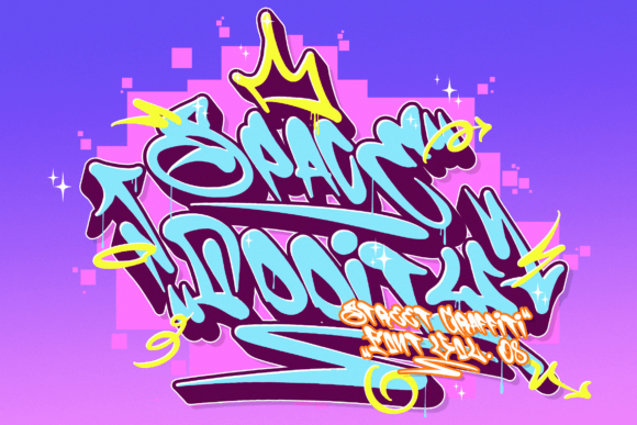Space Oddity Font Review: Street Graffiti Impact for Modern Brands