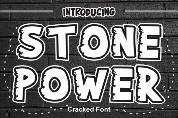 Stone Power: A Bold Display Font for Small Business Branding