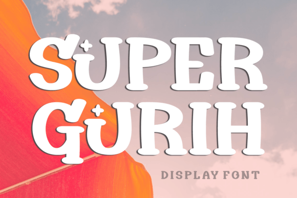 Super Gurih: A Modern Display Font for Bold Editorial Headlines